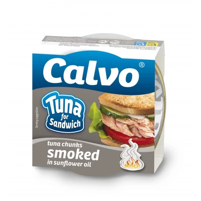Ton Afumat Pentru Sandvis Calvo 142g